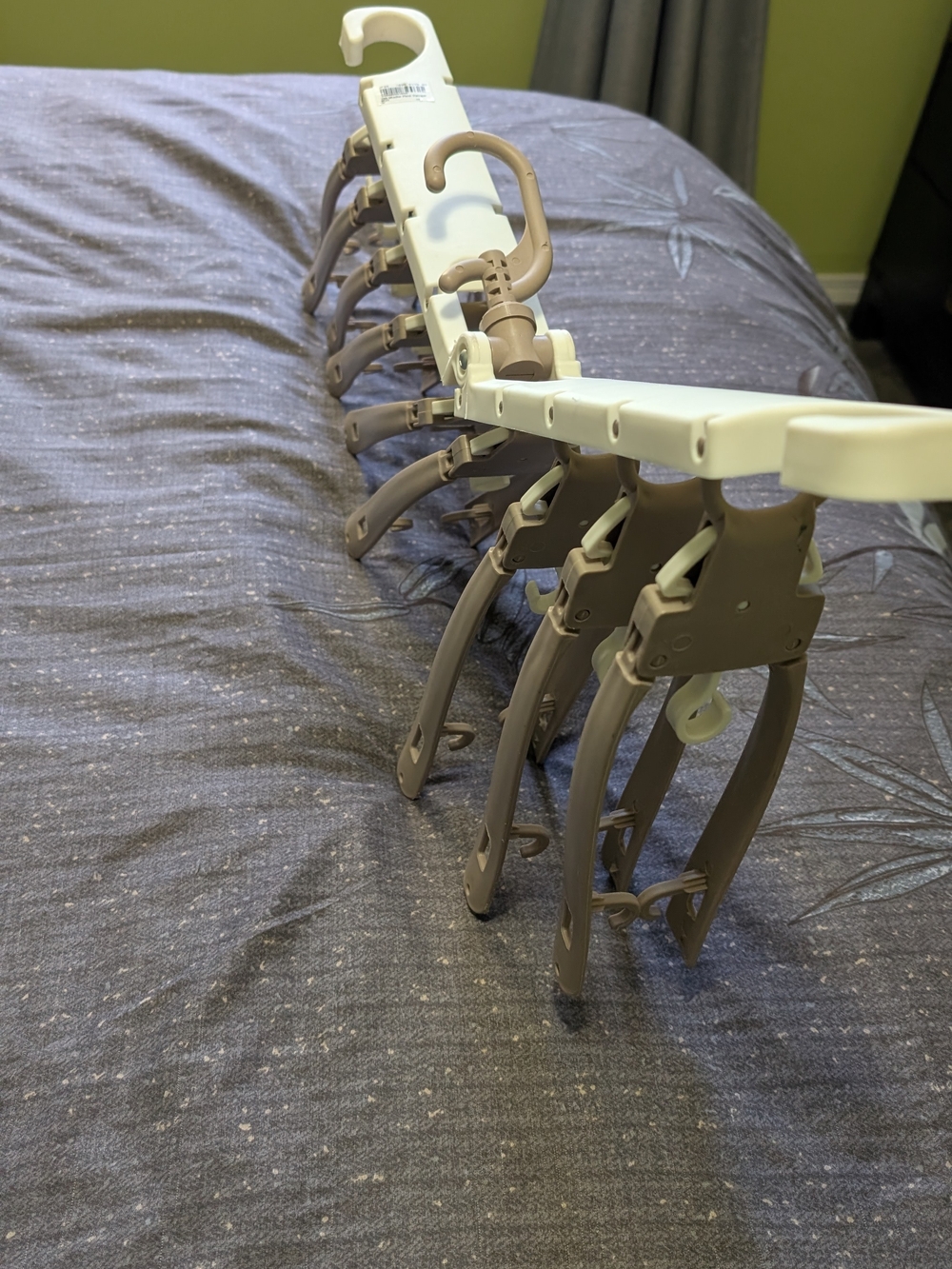 Neutral Beige Multi Hanger Rack for Clothing